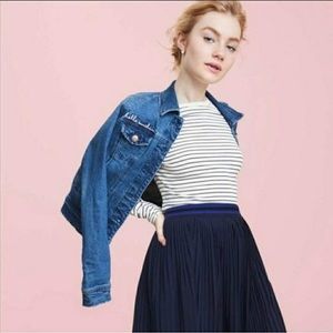 A New Day “Hello Sunshine” Distressed Jean Jacket